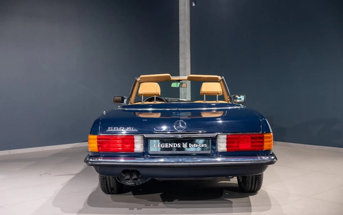 Mercedes-Benz SL cena 159900 przebieg: 201590, rok produkcji 1987 z Brzeszcze małe 742